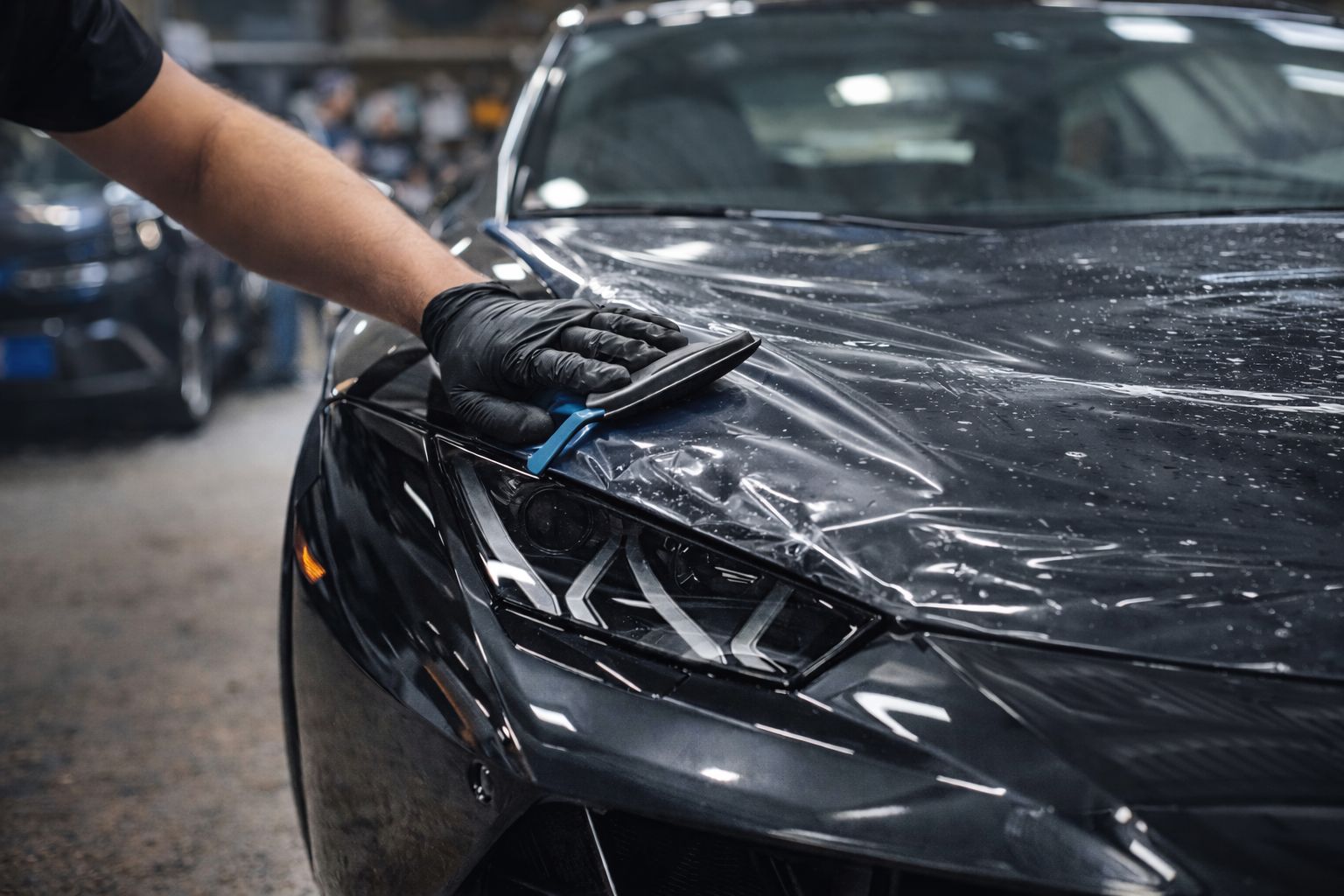 Premium Car Wrapping - Matte & Chrome